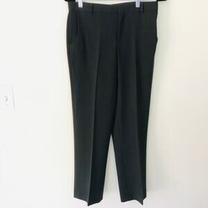Tse Surface Brown Wool Blend High Rise Cropped Dress Pants Women's Size 8